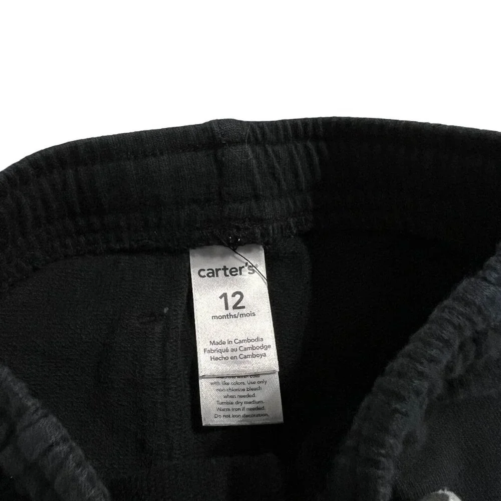 Carter's 12m Black Athletic Shorts